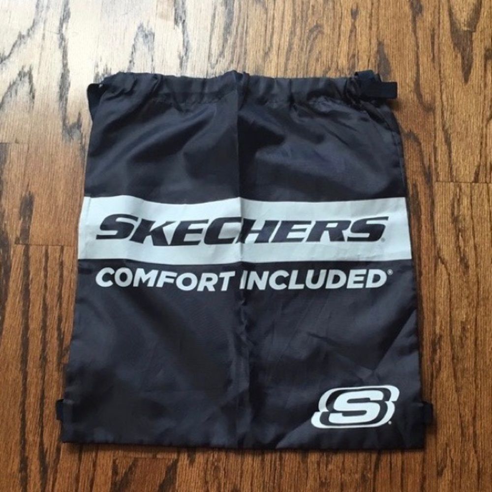 New Blue Skechers Comfort Included Drawstring Bag